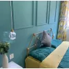 Стеклянный подвесной светильник Crystal прозрачный Sofitroom