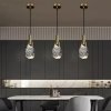 Стеклянный подвесной светильник Gladys прозрачный Sofitroom
