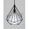 Подвесной светильник Piramid Black конус Sofitroom