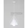 Подвесной светильник Piramid White конус Sofitroom