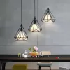 Подвесной светильник Piramid 3L Black конус Sofitroom