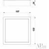 Точечный светильник Ingrid 3322.LDF6004M/6W/6K белый APL LED