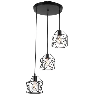 Подвесной светильник  MD.0330-3-P BK Imex