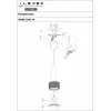 Подвесной светильник Delta 2362-1 BK+WH белый цилиндр iLedex