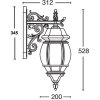 Стеклянный настенный фонарь уличный AMERICA L 83402L/06 W прозрачный Oasis Light