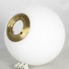 Стеклянный подвесной светильник  LSP-8589 белый форма шар Lussole