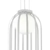 Подвесной светильник Nordic SL6129.503.01 белый форма шар ST Luce Подвесной светильник Nordic SL6129.503.01 белый форма шар ST Luce