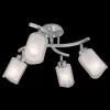 Стеклянная потолочная люстра Аэлита CL169141 белая Citilux