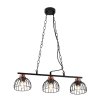 Подвесной светильник Agira 5047-203 черный Rivoli