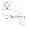 Подвесной светильник Lucas 3898/3 цилиндр желтый Odeon Light