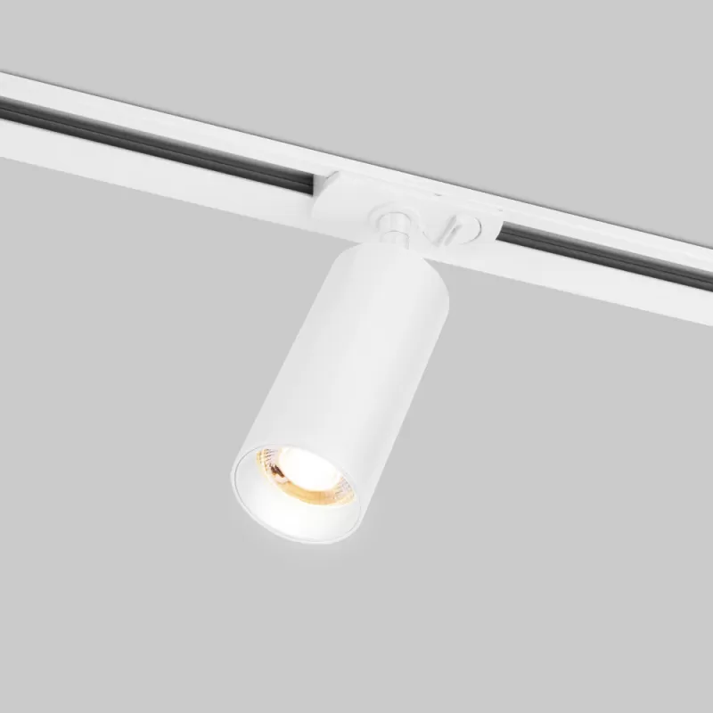 Трековый светильник Diffe 85152/01 цилиндр белый Elektrostandard Трековый светильник Diffe 85152/01 цилиндр белый Elektrostandard