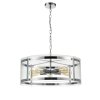 Стеклянный подвесной светильник Tivoli 983 VL5073P05 цилиндр прозрачный Vele Luce