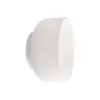 Стеклянный настенный светильник Totem 10466W Milky white цилиндр белый Loft It