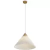 Подвесной светильник Kinsley FR5533PL-01BS конус белый Freya