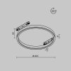 Трековый светильник Rim TR227-2-24W3K-B белый Maytoni