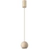 Подвесной светильник Dex 6625/5L форма шар бежевый Odeon Light