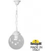 Уличный светильник подвесной GLOBE 250 G25.120.000.WXF1R форма шар прозрачный Fumagalli Уличный светильник подвесной GLOBE 250 G25.120.000.WXF1R форма шар прозрачный Fumagalli