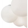 Стеклянный подвесной светильник Fiesta FR5231PL-07CH форма шар белый Freya