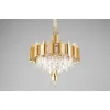Хрустальная подвесная люстра Gaeta OML-69703-08 прозрачная Omnilux