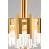 Хрустальная подвесная люстра Gaeta OML-69703-08 прозрачная Omnilux