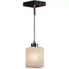 Стеклянный подвесной светильник Costanzo LSL-9006-01 белый Lussole
