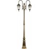 Стеклянный наземный фонарь ASTORIA 1 S 91309SA/10 down Gb прозрачный Oasis Light