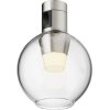 Стеклянный трековый светильник Bubble TR148-1-3W3K-PT форма шар прозрачный Maytoni