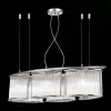 Стеклянная подвесная люстра Velletri SL1627.103.06 прозрачная ST Luce