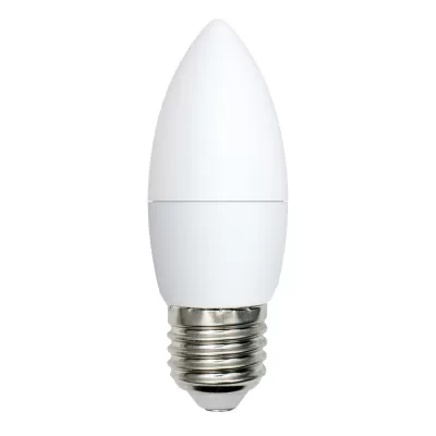 Светодиодный лампочка светодиодная  LED-C37-9W/WW/E27/FR/NR картон Volpe