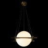 Стеклянный подвесной светильник Swing 10424/250 форма шар белый Loft It