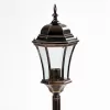Стеклянный наземный фонарь  91306L Gb прозрачный Oasis Light