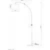 Торшер Paolo A4060PN-1CC цилиндр серый Artelamp