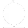 Бра Ring Led L 10351 круглое под золото Nowodvorski