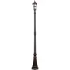 Стеклянный наземный фонарь PORTO 86109 R прозрачный Oasis Light