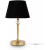 Интерьерная настольная лампа Rosemary FR5190TL-01BS черный конус Freya