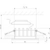 Точечный светильник Combi 25067/LED Elektrostandard