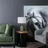 Интерьерная настольная лампа Crystal Table Lamp BRTL3199 цилиндр белый DeLight Collection