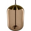 Стеклянный подвесной светильник Knot 8135-C mini цвет янтарь цилиндр Loft It