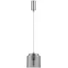 Стеклянный подвесной светильник Eleganza S111056.1Smoky цилиндр
