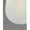 Стеклянный подвесной светильник Arden V11345-1P конус белый