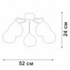 Потолочная люстра  V3096-9/5PL Vitaluce