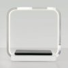 Интерьерная настольная лампа Frame 80502/1 хром белый Eurosvet