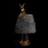 Интерьерная настольная лампа Lapine 10315/A Grey fluff серый конус Loft It Интерьерная настольная лампа Lapine 10315/A Grey fluff серый конус Loft It