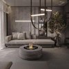 Стеклянный подвесной светильник Liana 10221/2050 цилиндр белый Loft It