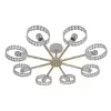 Хрустальная потолочная люстра Banjo 679/8P White прозрачная Escada