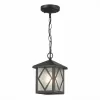 Стеклянный уличный светильник подвесной Lorne SL084.403.01 прозрачный куб ST Luce