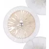 Стеклянный настенный светильник AM-1252B 7.1252B.D250.H800.LED Ni прозрачный круглый Стеклянный настенный светильник AM-1252B 7.1252B.D250.H800.LED Ni прозрачный круглый
