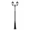 Стеклянный наземный фонарь ALBORG L 79710LA/A2 02C Bl прозрачный Oasis Light