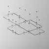 Коннектор радиусный Accessories for tracks Flarity TRX154-RC80-B Maytoni Коннектор радиусный Accessories for tracks Flarity TRX154-RC80-B Maytoni