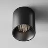 Точечный светильник Alfa LED C064CL-12W4K-RD-B черный цилиндр Maytoni